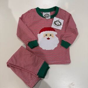 Cecil & Lou Santa Pajama Set (9M, NWT)